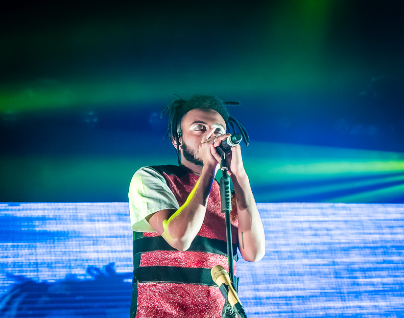 Aminé, Roseland Theater, photo by Miguel Padilla