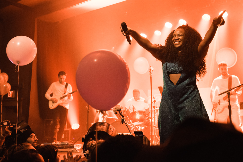 NAO, Wonder Ballroom, photo by Kai Hayashi