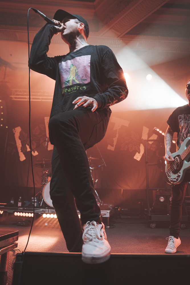 The Amity Affliction, Crystal Ballroom, photo by Joe Bitters