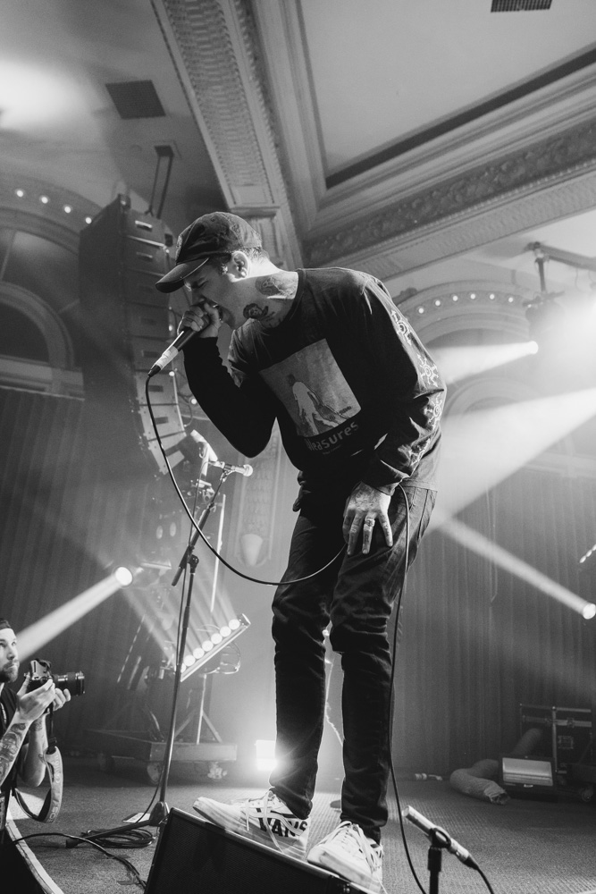The Amity Affliction, Crystal Ballroom, photo by Joe Bitters