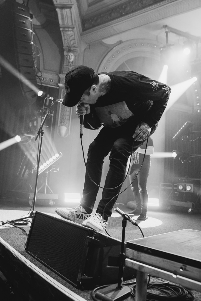 The Amity Affliction, Crystal Ballroom, photo by Joe Bitters
