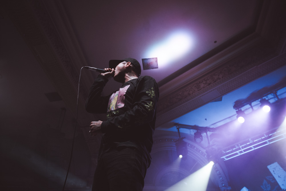 The Amity Affliction, Crystal Ballroom, photo by Joe Bitters
