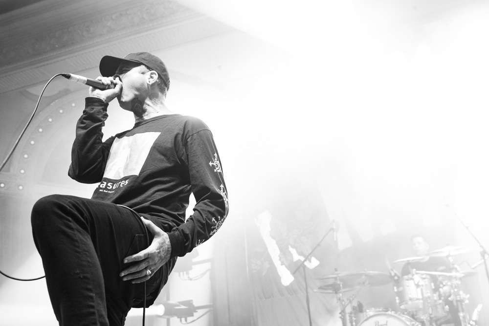 The Amity Affliction, Crystal Ballroom, photo by Joe Bitters
