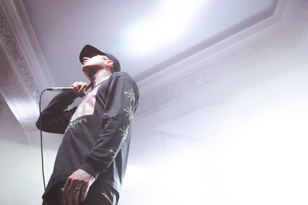 The Amity Affliction, Crystal Ballroom, photo by Joe Bitters