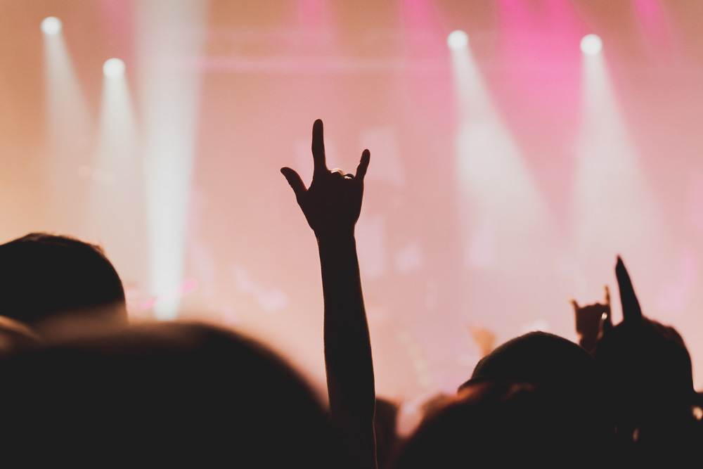 The Amity Affliction, Crystal Ballroom, photo by Joe Bitters