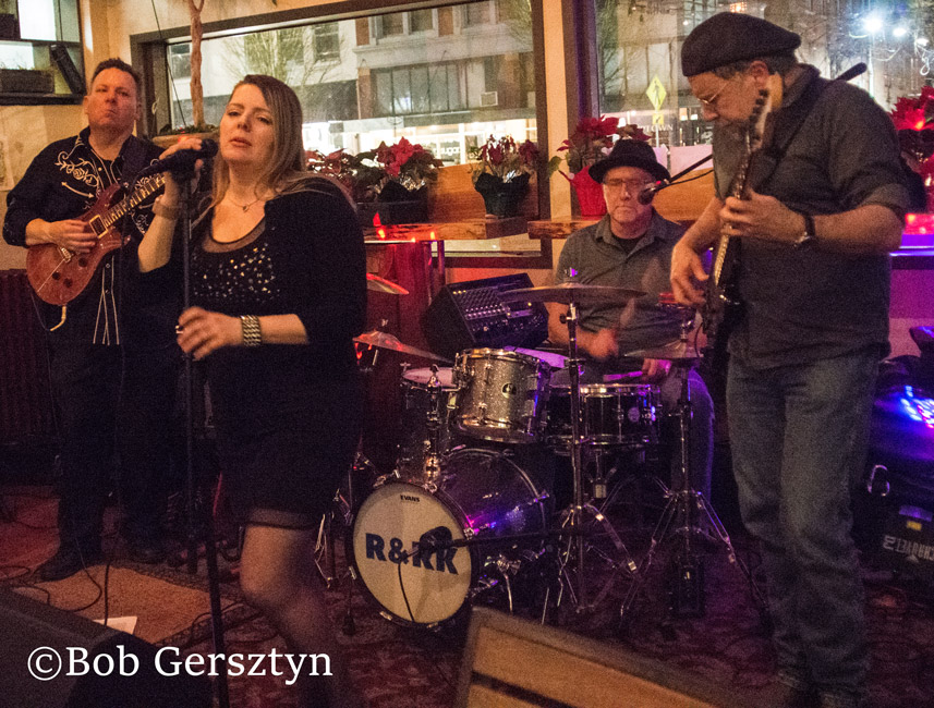 Rachel and The Rain Kings, Taproot Lounge & Cafe, photo by Bob Gersztyn