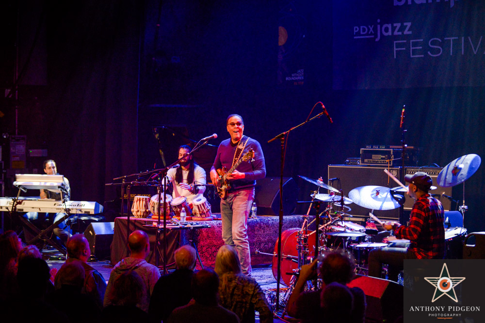 Stanley Clarke, Revolution Hall, PDX Jazz Festival, photo by Anthony Pidgeon