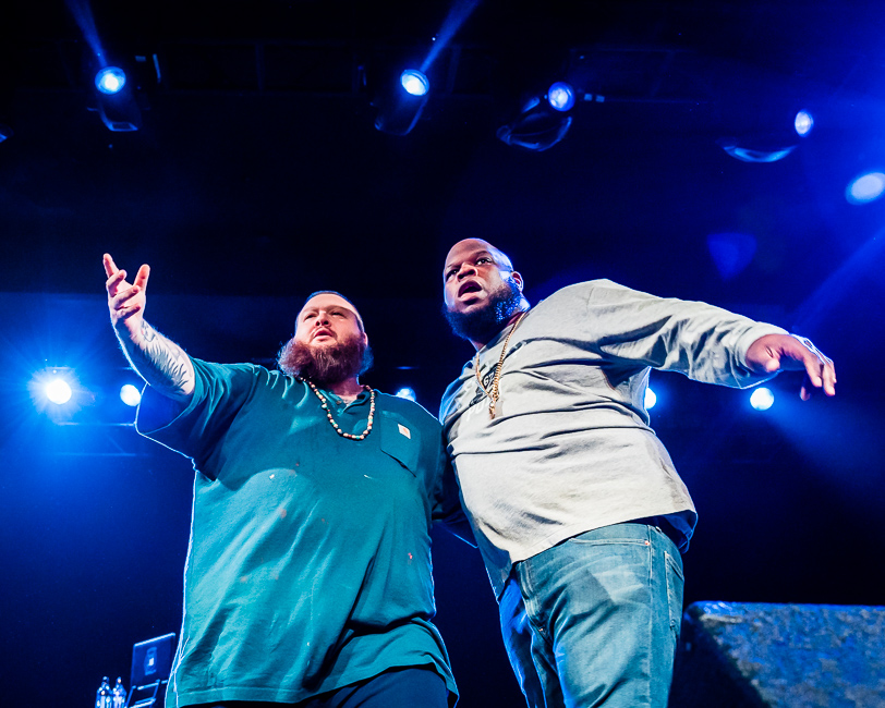 Action Bronson, Roseland Theater, photo by Miguel Padilla
