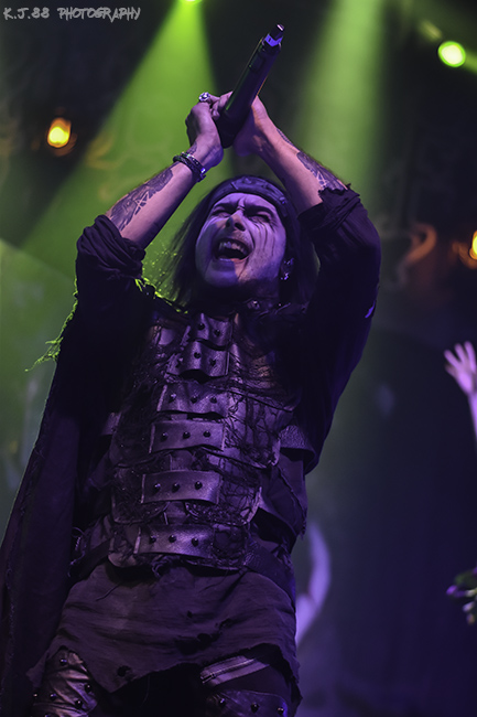 Cradle of Filth, Crystal Ballroom, photo by Kevin Pettigrew