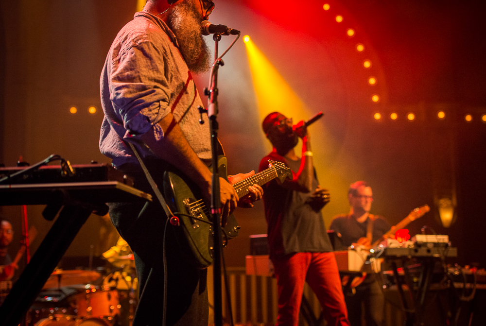TV On The Radio, Crystal Ballroom, 94.7 FM, photo by Ronit Fahl