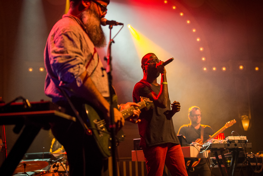 TV On The Radio, Crystal Ballroom, 94.7 FM, photo by Ronit Fahl