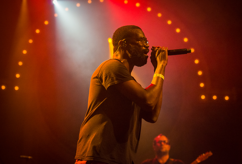 TV On The Radio, Crystal Ballroom, 94.7 FM, photo by Ronit Fahl