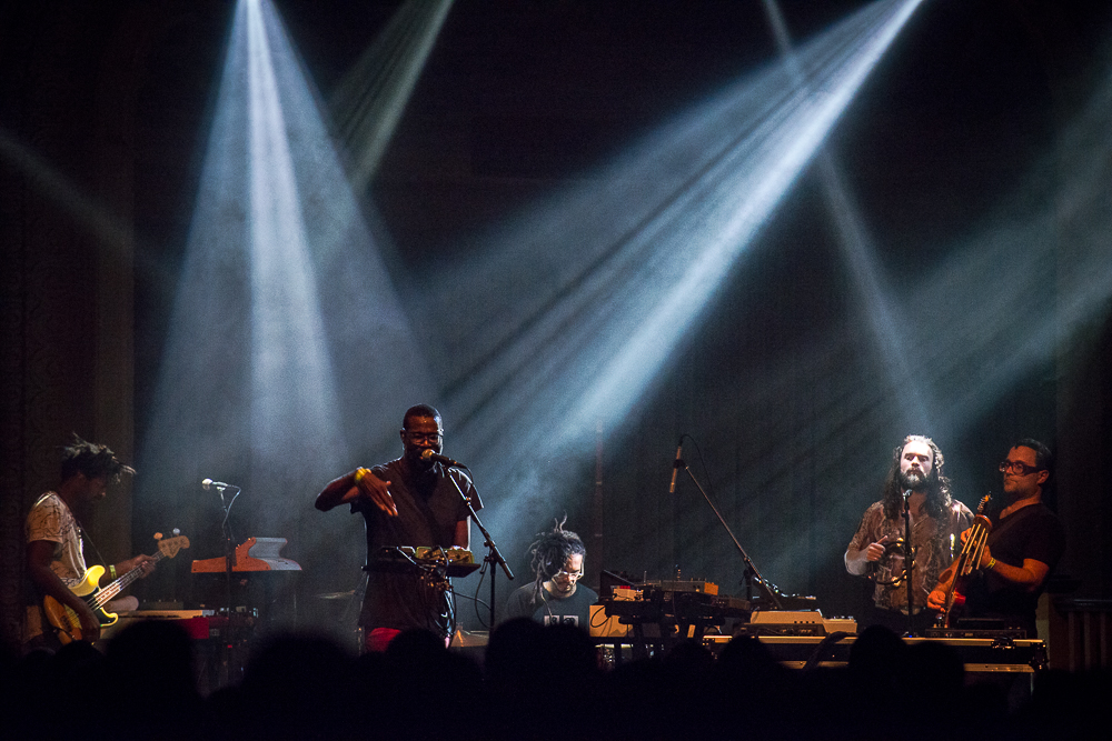 TV On The Radio, Crystal Ballroom, 94.7 FM, photo by Ronit Fahl