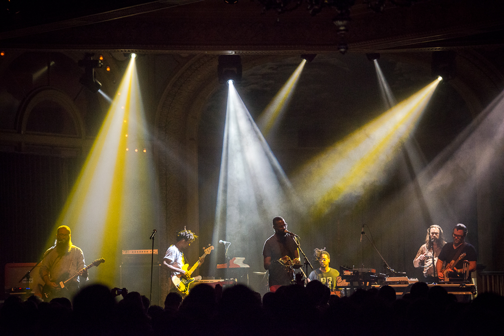 TV On The Radio, Crystal Ballroom, 94.7 FM, photo by Ronit Fahl