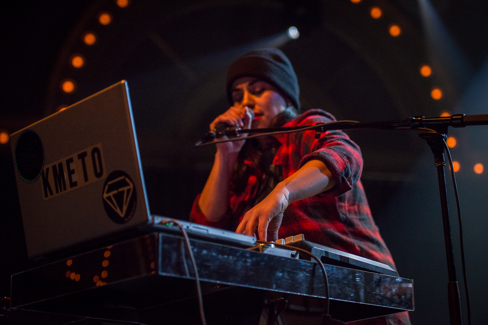 Natasha Kmeto, Crystal Ballroom, 94.7 FM, photo by Ronit Fahl