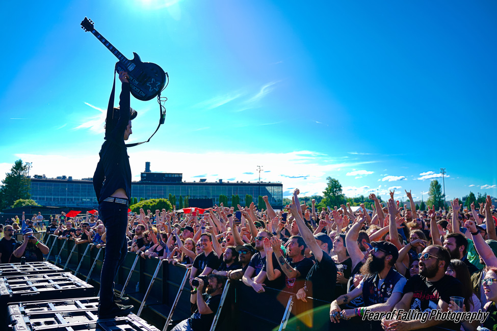 Anti-Flag, Portland Meadows, photo by Joshua Hathaway