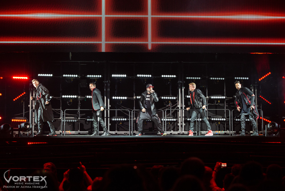 Backstreet Boys, Moda Center, photo by Alyssa Herrman