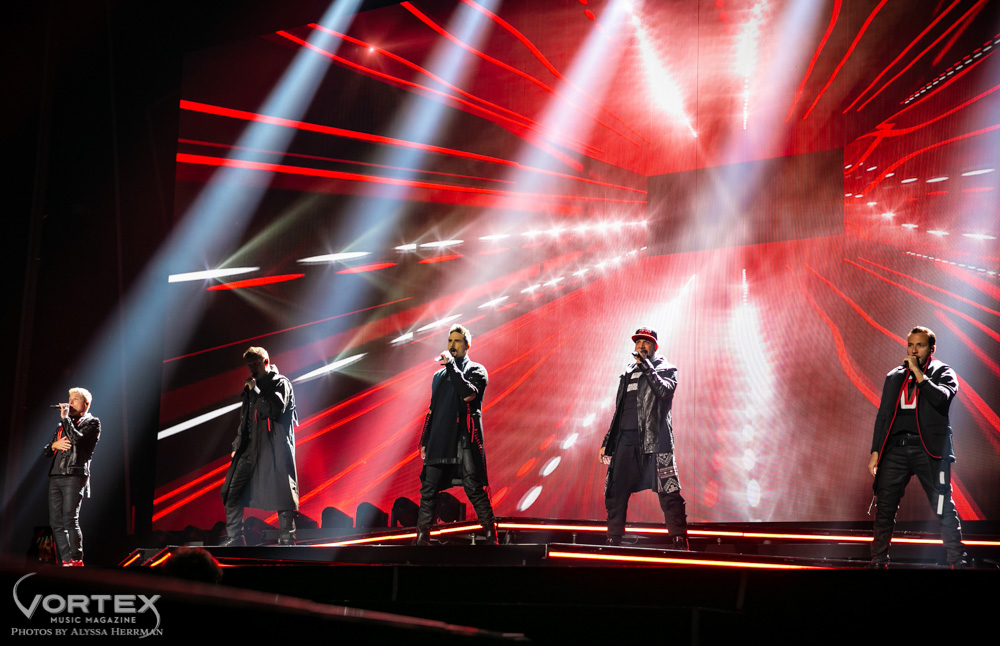 Backstreet Boys, Moda Center, photo by Alyssa Herrman