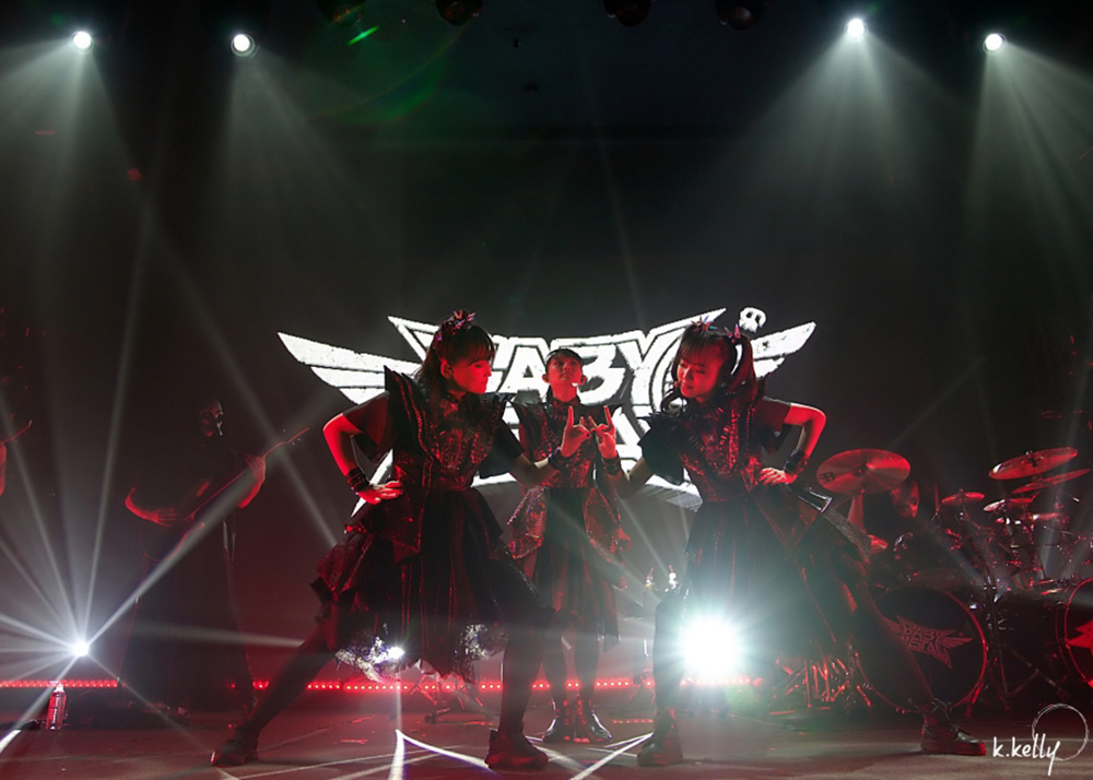 BabyMetal, Roseland Theater, photo by Katie Kelly