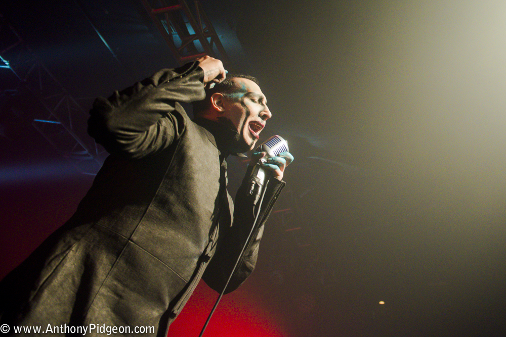 Marilyn Manson, Roseland Theater, photo by Anthony Pidgeon