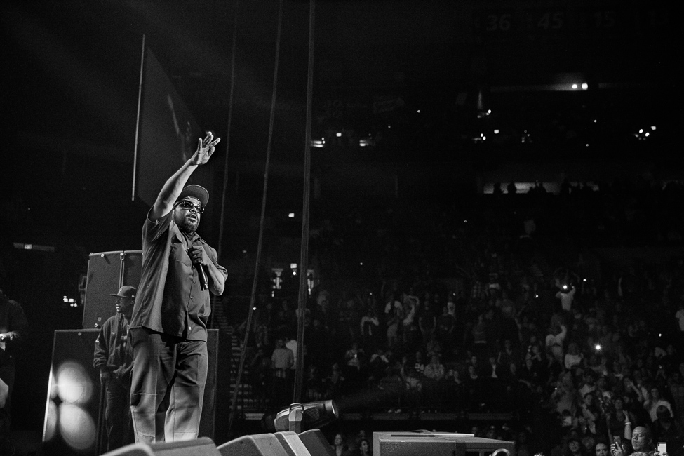Ice Cube, Moda Center, photo by Sal Barragan