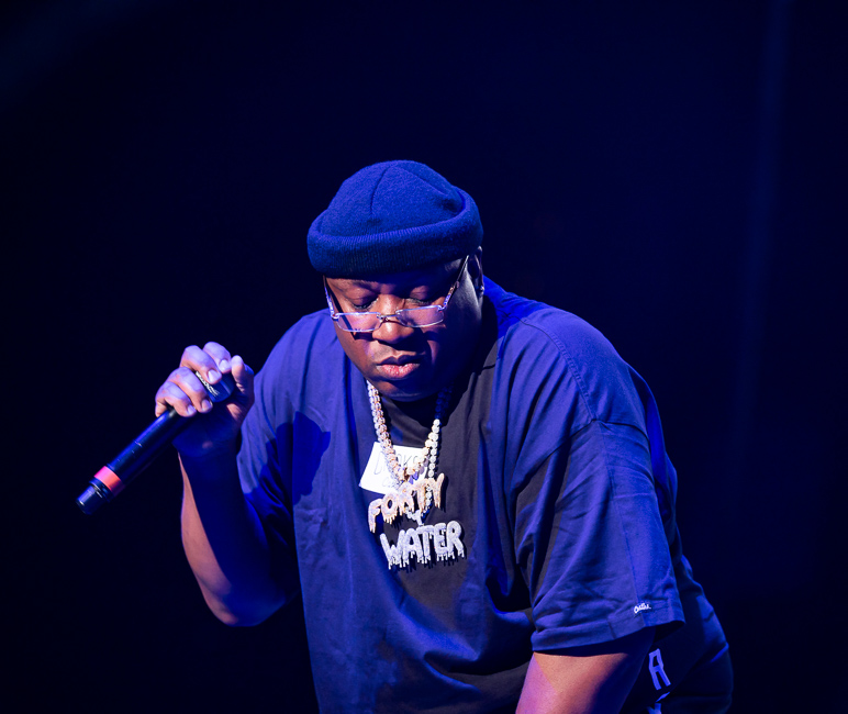 E-40, Moda Center, photo by Sal Barragan