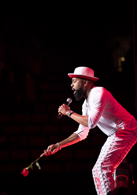 Ginuwine, Moda Center, photo by Sal Barragan