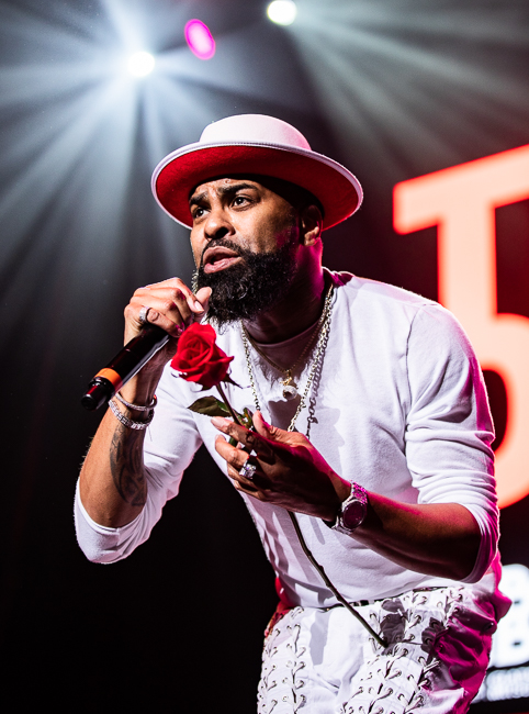 Ginuwine, Moda Center, photo by Sal Barragan
