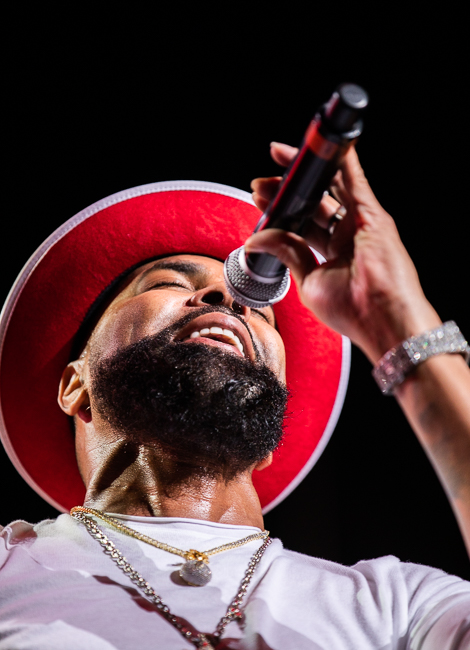 Ginuwine, Moda Center, photo by Sal Barragan