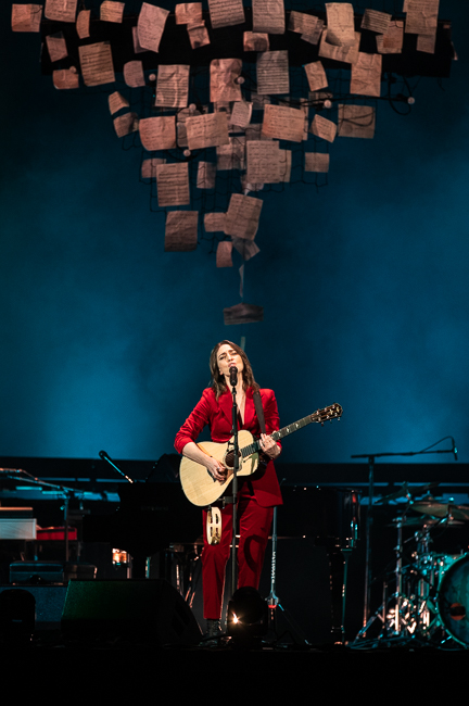 Sara Bareilles, Veterans Memorial Coliseum, photo by Sal Barragan