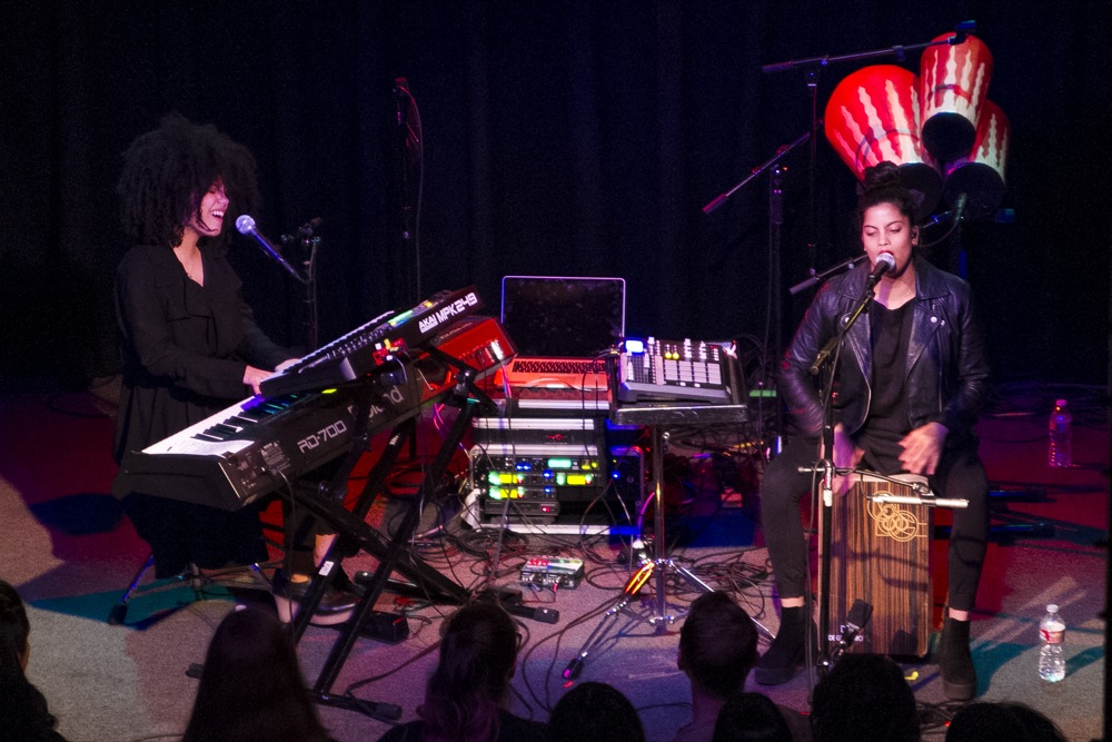 Ibeyi, Mississippi Studios, photo by Emma Browne