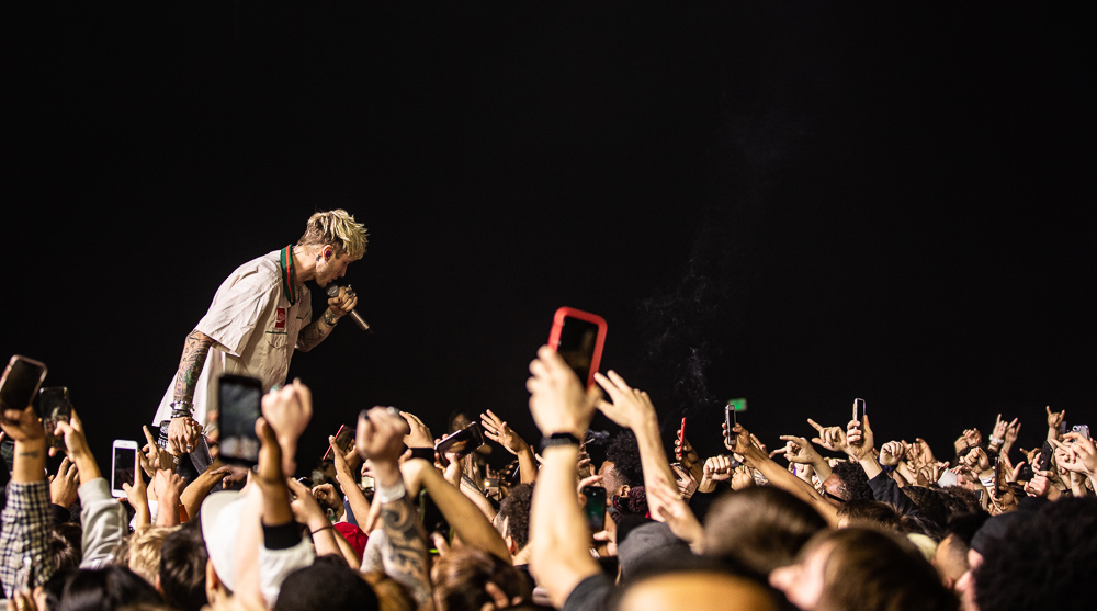 Machine Gun Kelly, WaMu Theater, photo by Sal Barragan