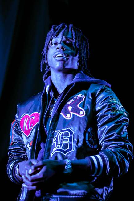 Polo G, WaMu Theater, photo by Sal Barragan