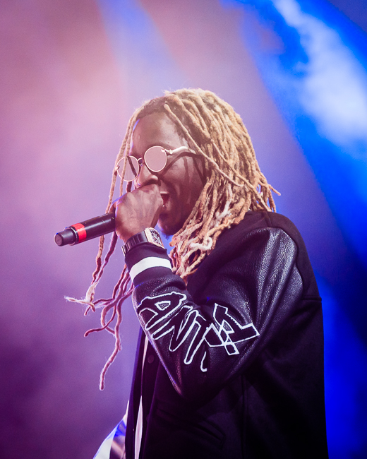 Young Thug, Moda Center, photo by Miguel Padilla