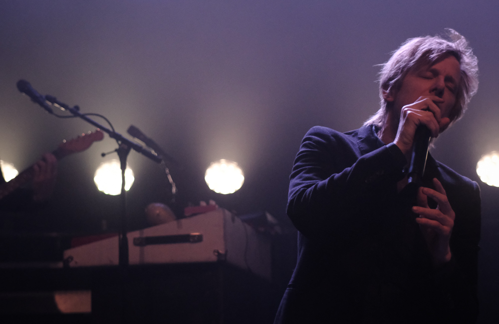 Spoon, Crystal Ballroom, 94.7 FM, photo by Joe Duquette