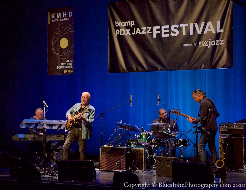 Larry Carlton, Newmark Theatre, PDX Jazz Festival, photo by John Alcala
