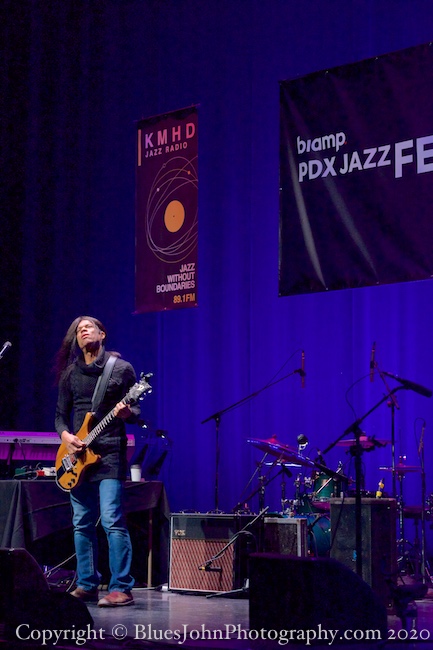 Stanley Jordan, Newmark Theatre, PDX Jazz Festival, photo by John Alcala
