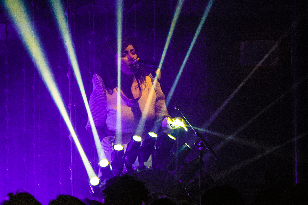Purity Ring, Crystal Ballroom, photo by Corey Terrill