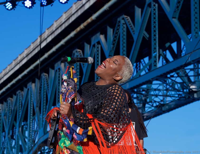 Liv Warfield, The Lot at Zidell Yards, photo by John Alcala