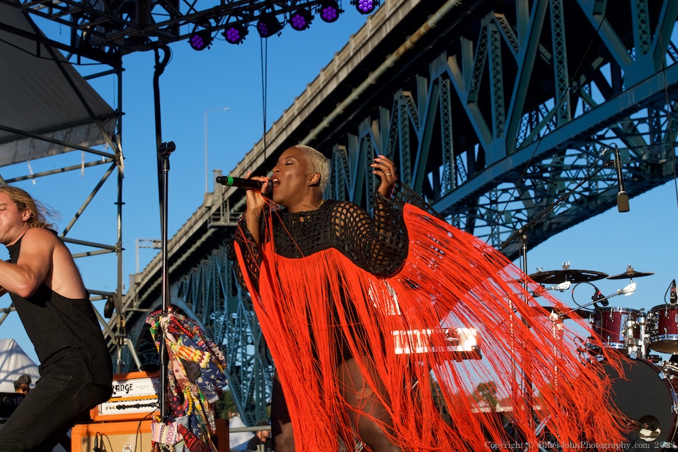 Liv Warfield, The Lot at Zidell Yards, photo by John Alcala