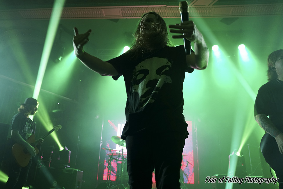 Wage War, Crystal Ballroom, photo by Joshua Hathaway