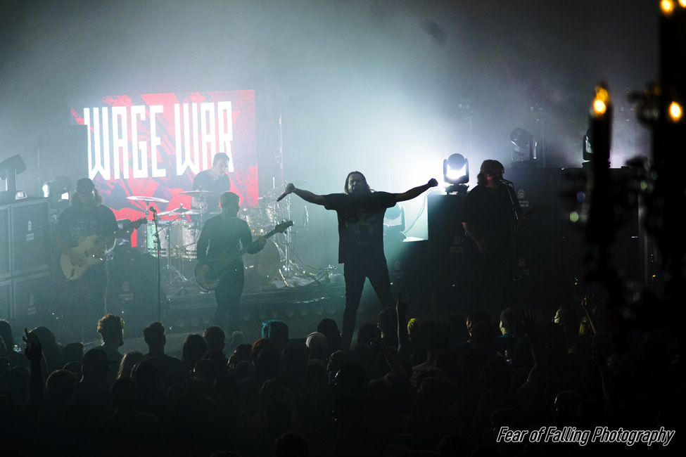 Wage War, Crystal Ballroom, photo by Joshua Hathaway