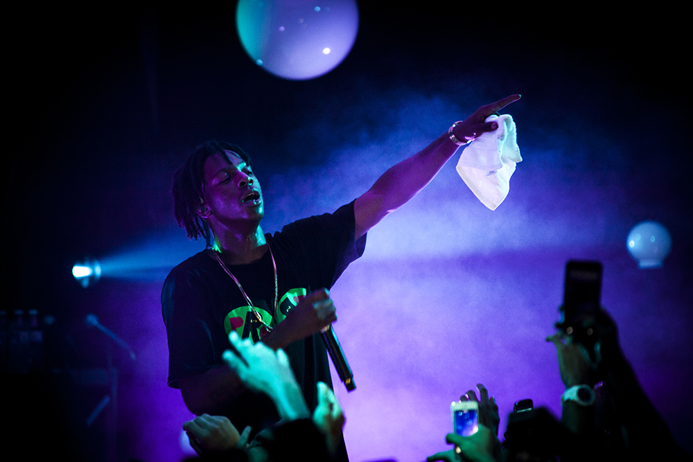 Joey Bada$$, WOW Hall, photo by Sam Gehrke