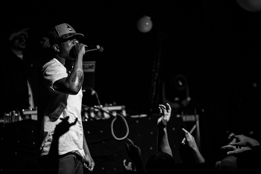 Mick Jenkins, WOW Hall, photo by Sam Gehrke