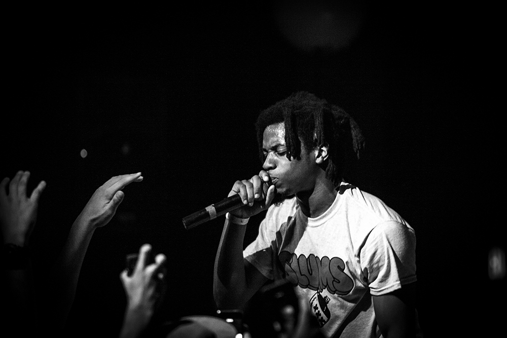 Denzel Curry, WOW Hall, photo by Sam Gehrke