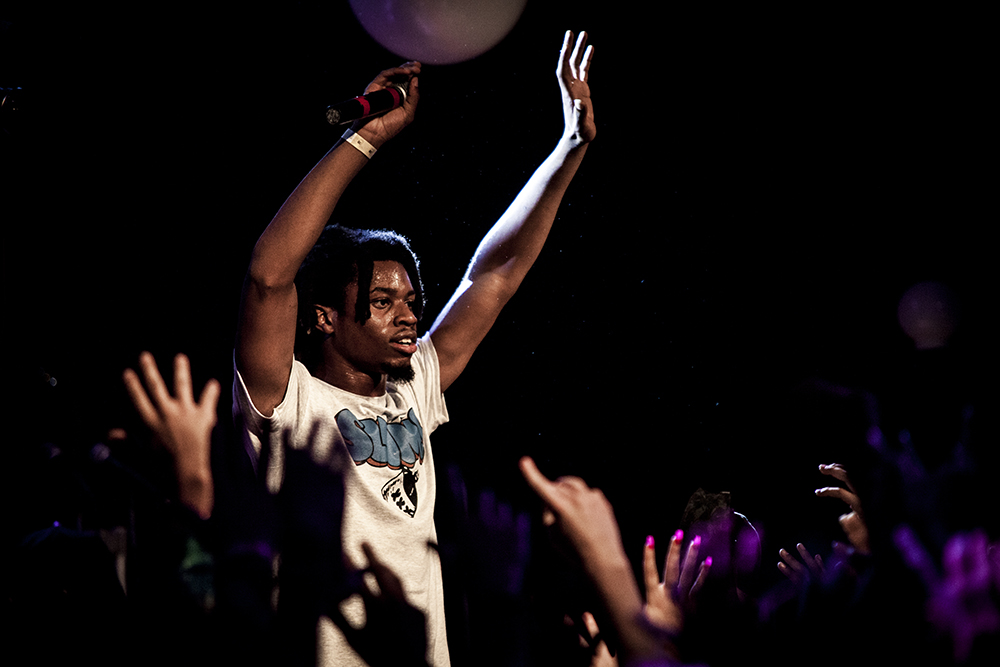 Denzel Curry, WOW Hall, photo by Sam Gehrke