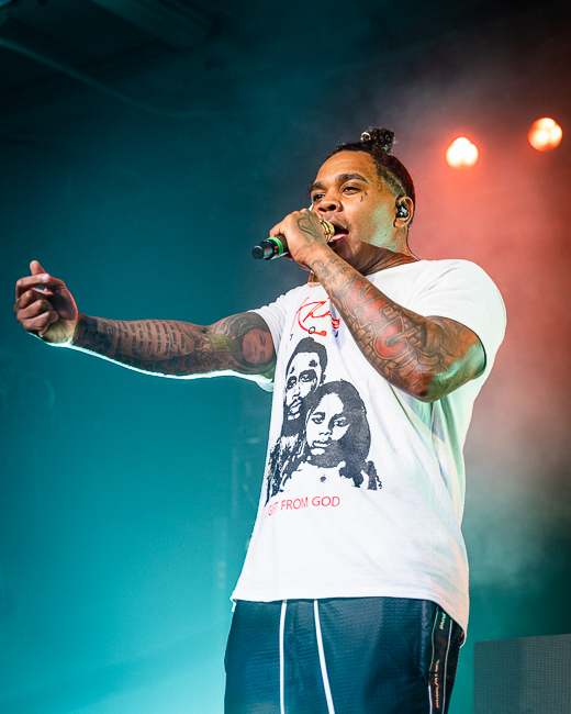Kevin Gates, Roseland Theater, photo by Miguel Padilla