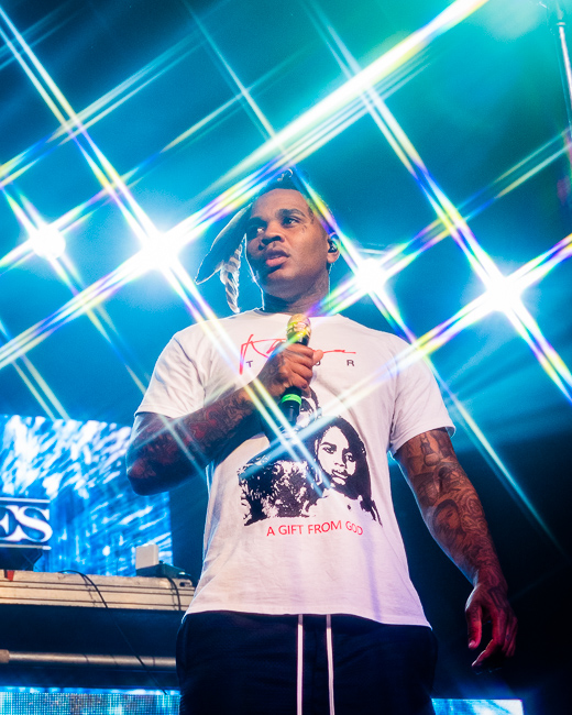 Kevin Gates, Roseland Theater, photo by Miguel Padilla