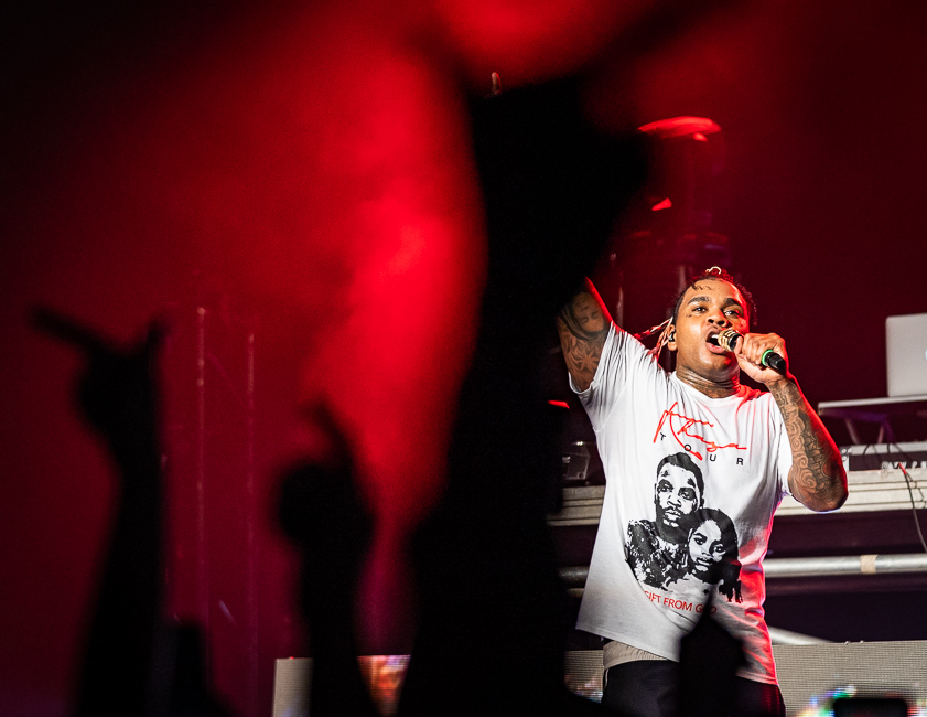 Kevin Gates, Roseland Theater, photo by Miguel Padilla