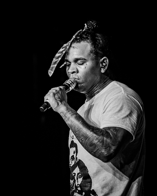 Kevin Gates, Roseland Theater, photo by Miguel Padilla